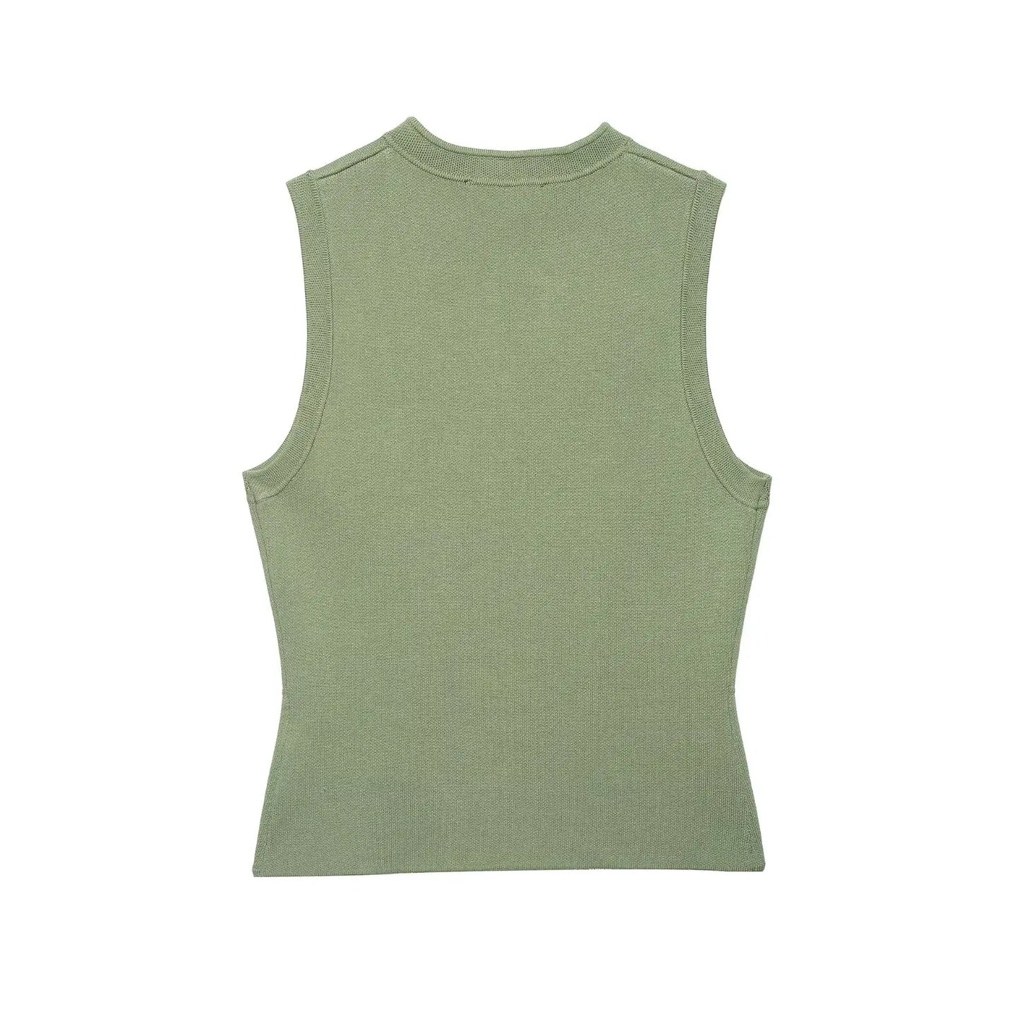 Irena Military Vest Blouse