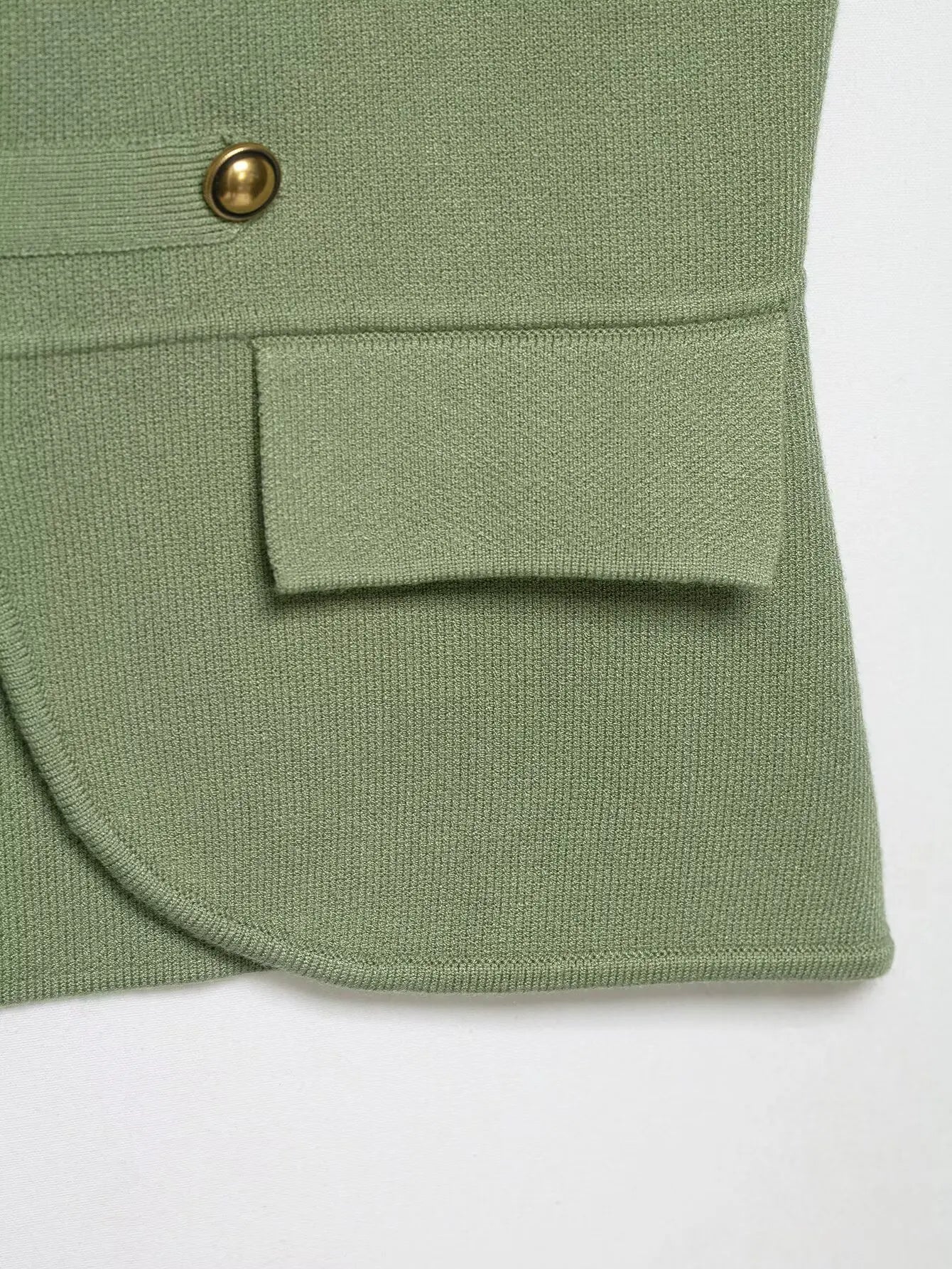 Irena Military Vest Blouse