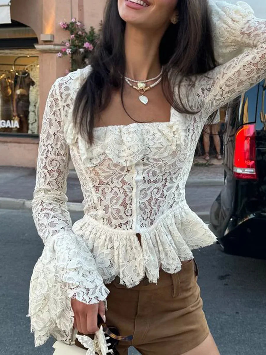 Thea Lace Blouse