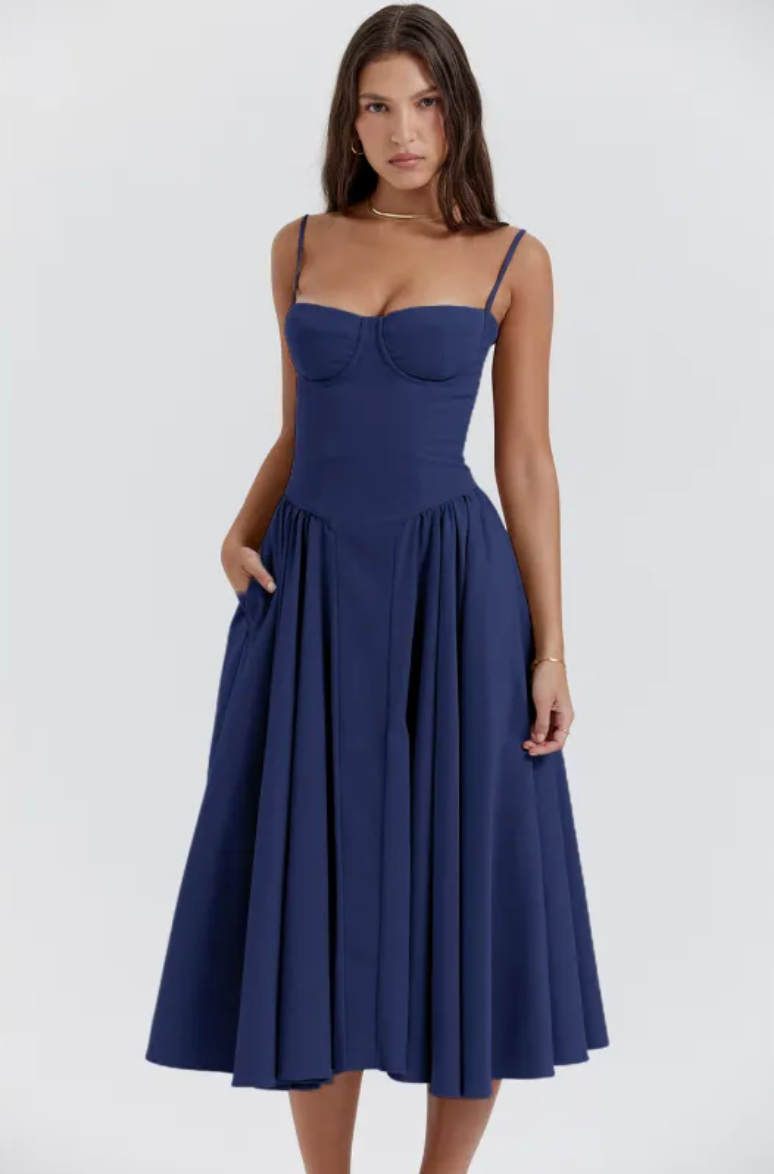 DivaElla™- Viral Midi Dress