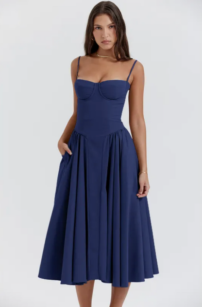 DivaElla™- Viral Midi Dress