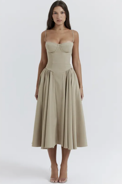 DivaElla™- Viral Midi Dress