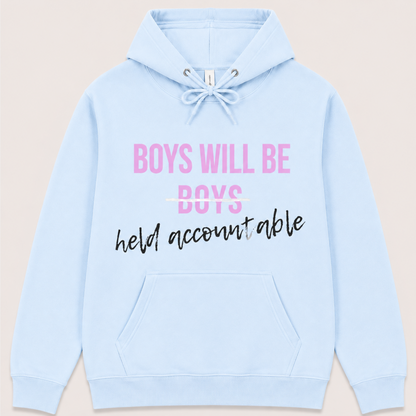 Boys Will Be Held Accountable