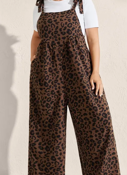 Leopard Print Jumpsuit
