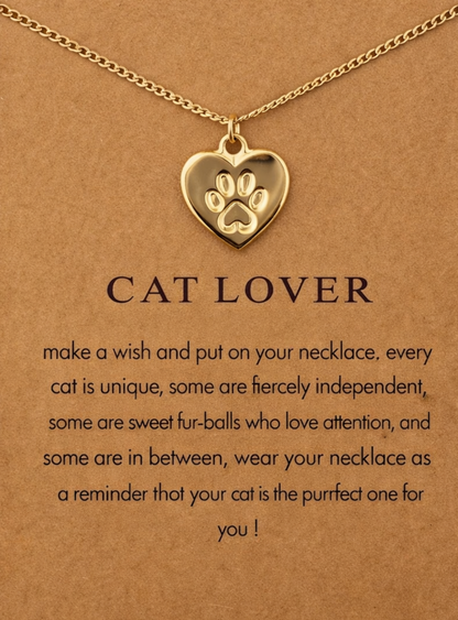 Purrfect Love Necklace