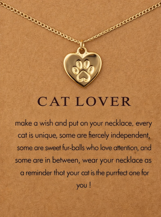 Purrfect Love Necklace