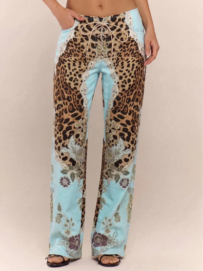 Amálfi | Lace-Up Pants