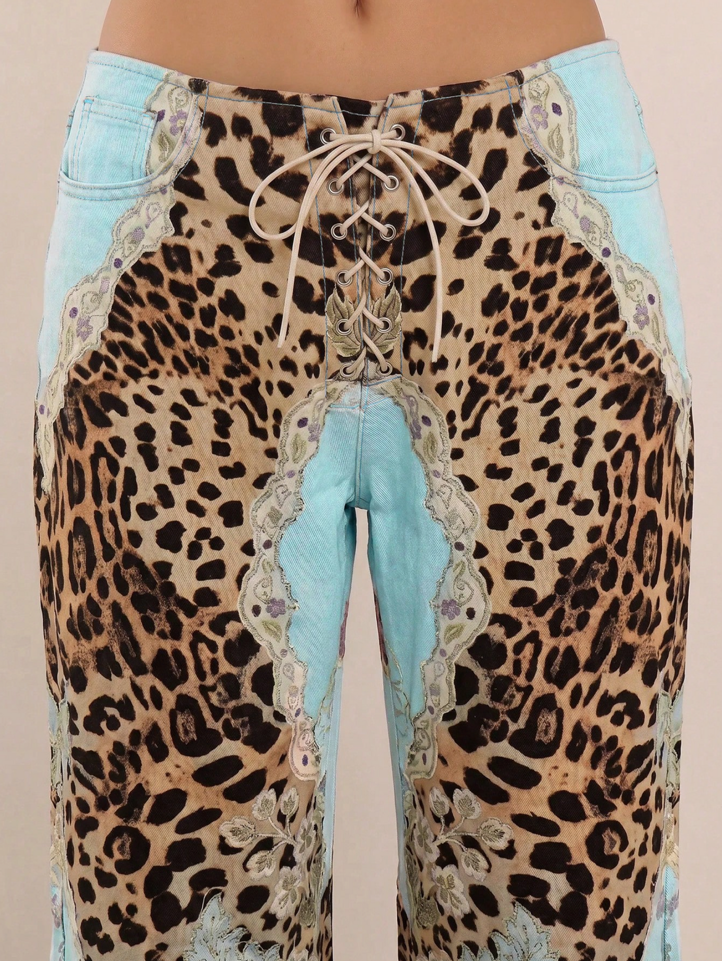 Amálfi | Lace-Up Pants