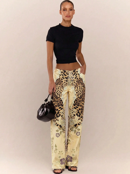 Amálfi | Lace-Up Pants