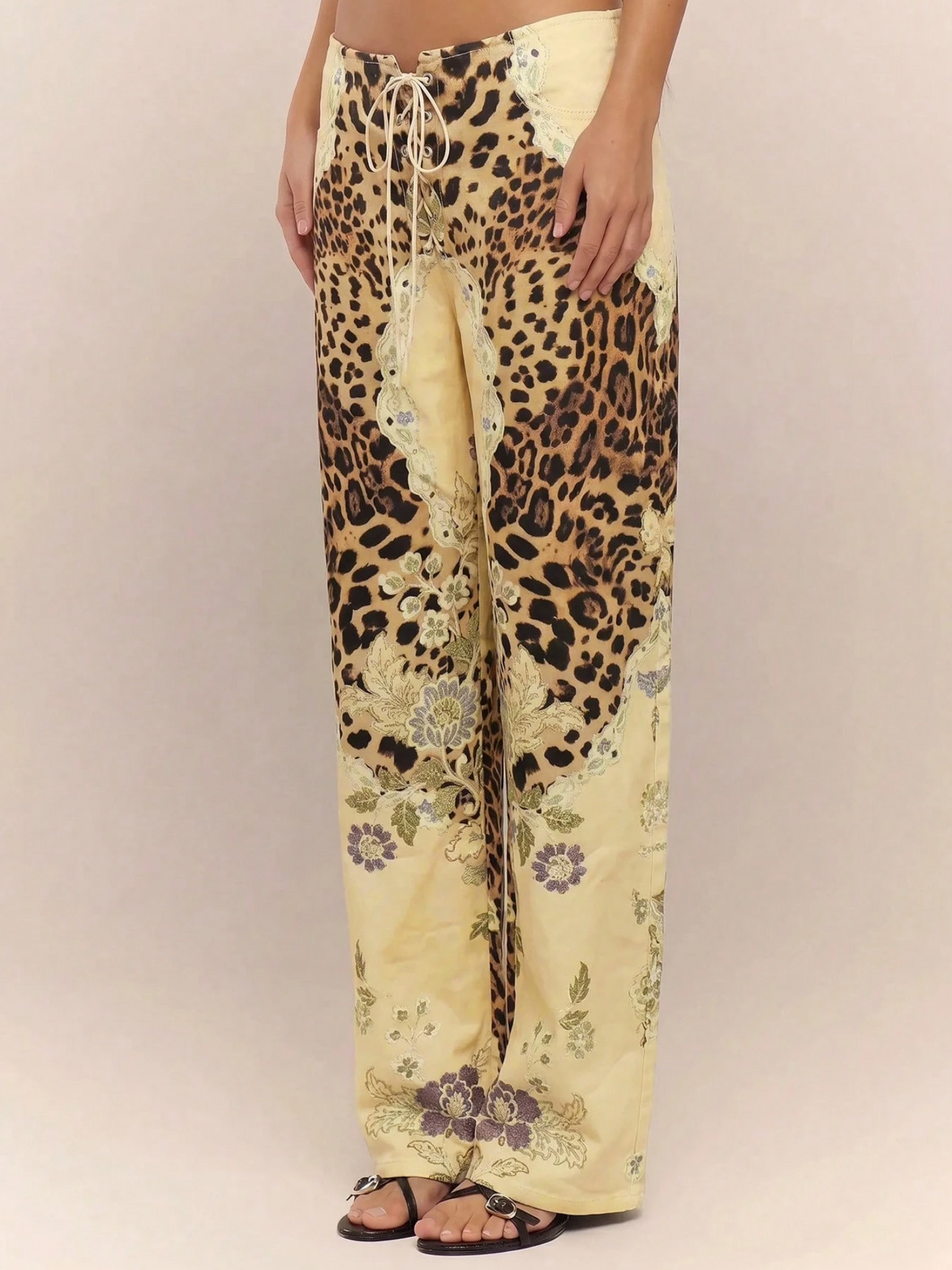 Amálfi | Lace-Up Pants