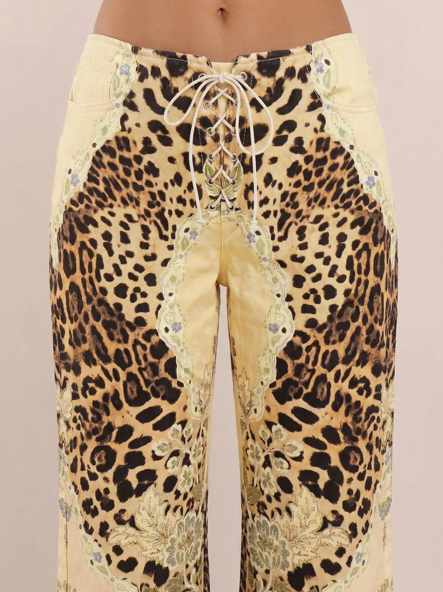 Amálfi | Lace-Up Pants