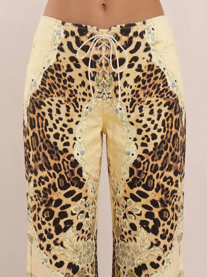 Amálfi | Lace-Up Pants