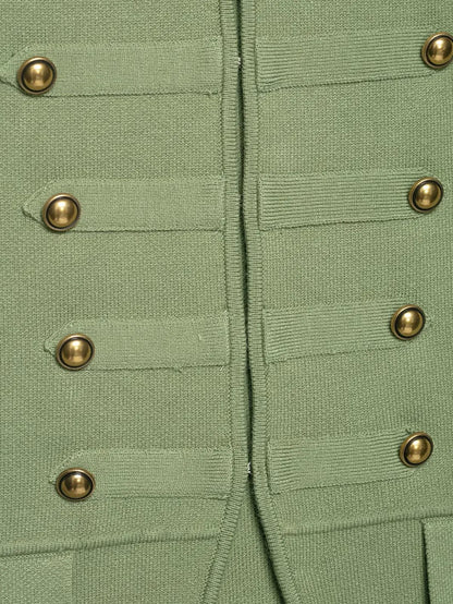 Irena Military Vest Blouse