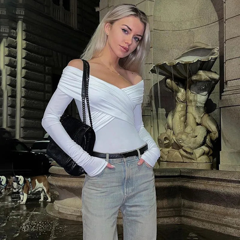 Teodora Off-Shoulder Bodysuit