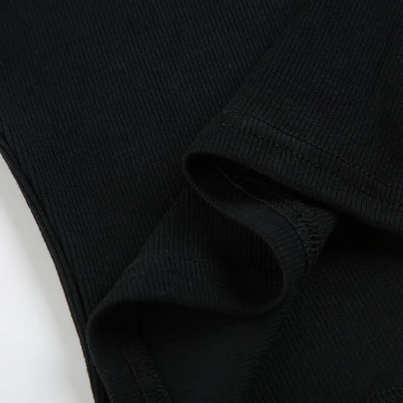 Lace Trim Button Top