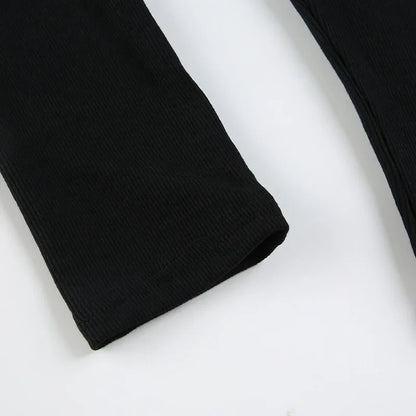 Lace Trim Button Top