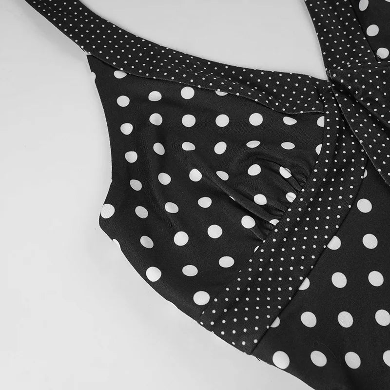 Polka Dot Halter Top