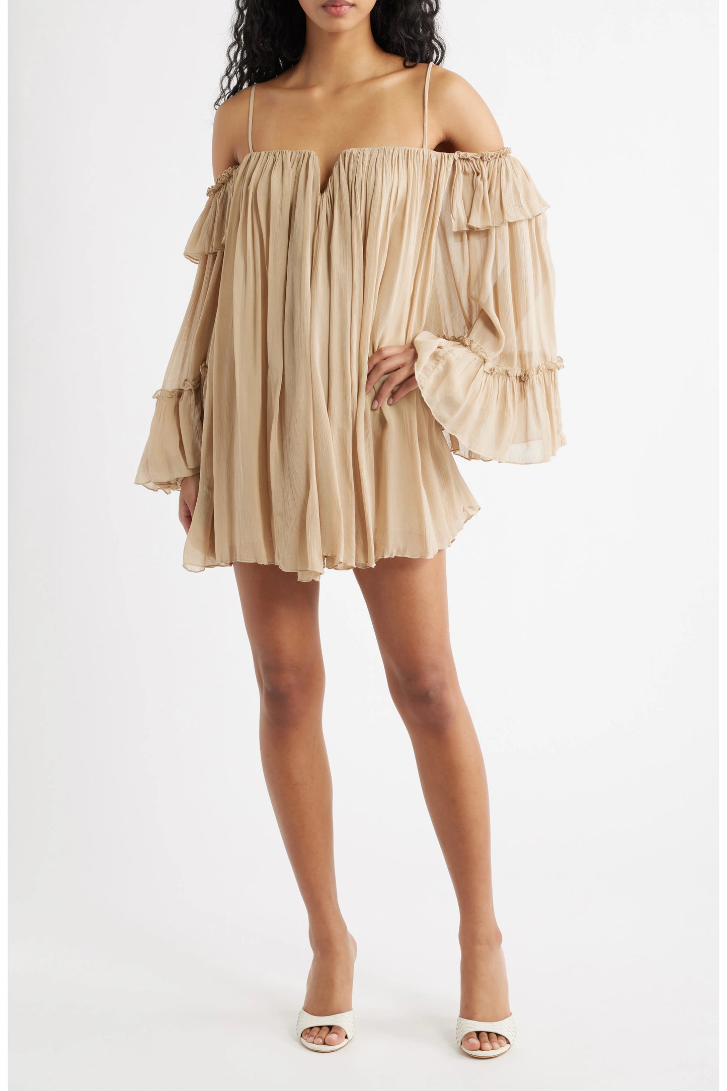 Verrona | Long Sleeve Minidress