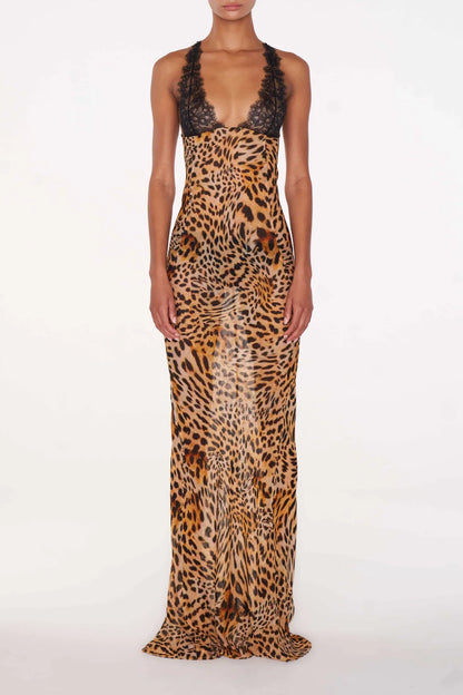 Cleo Leopard Dress