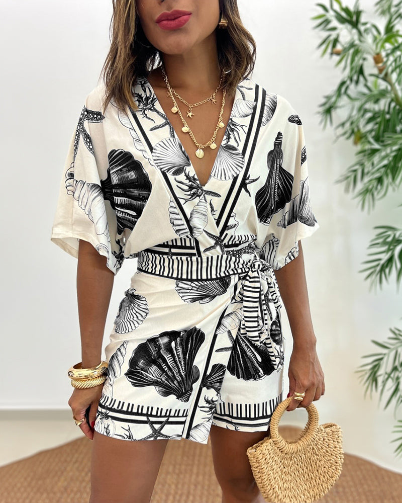 Kaia Seashell Romper