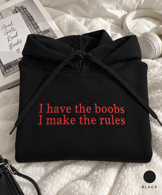 Make The Rules | Embroidered Hoodie