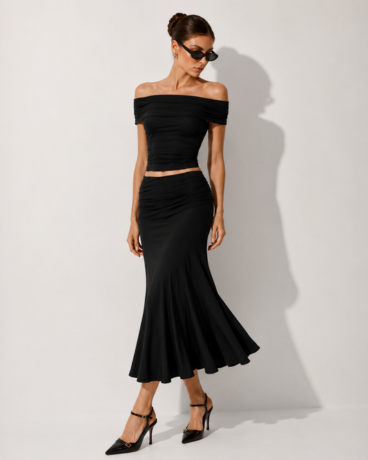 Myka | Midi Skirt Set
