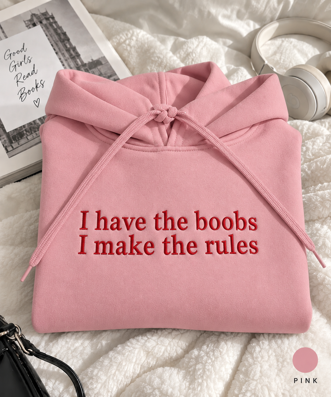 Make The Rules | Embroidered Hoodie