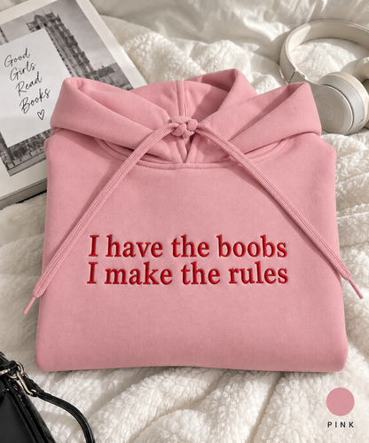 Make The Rules | Embroidered Hoodie