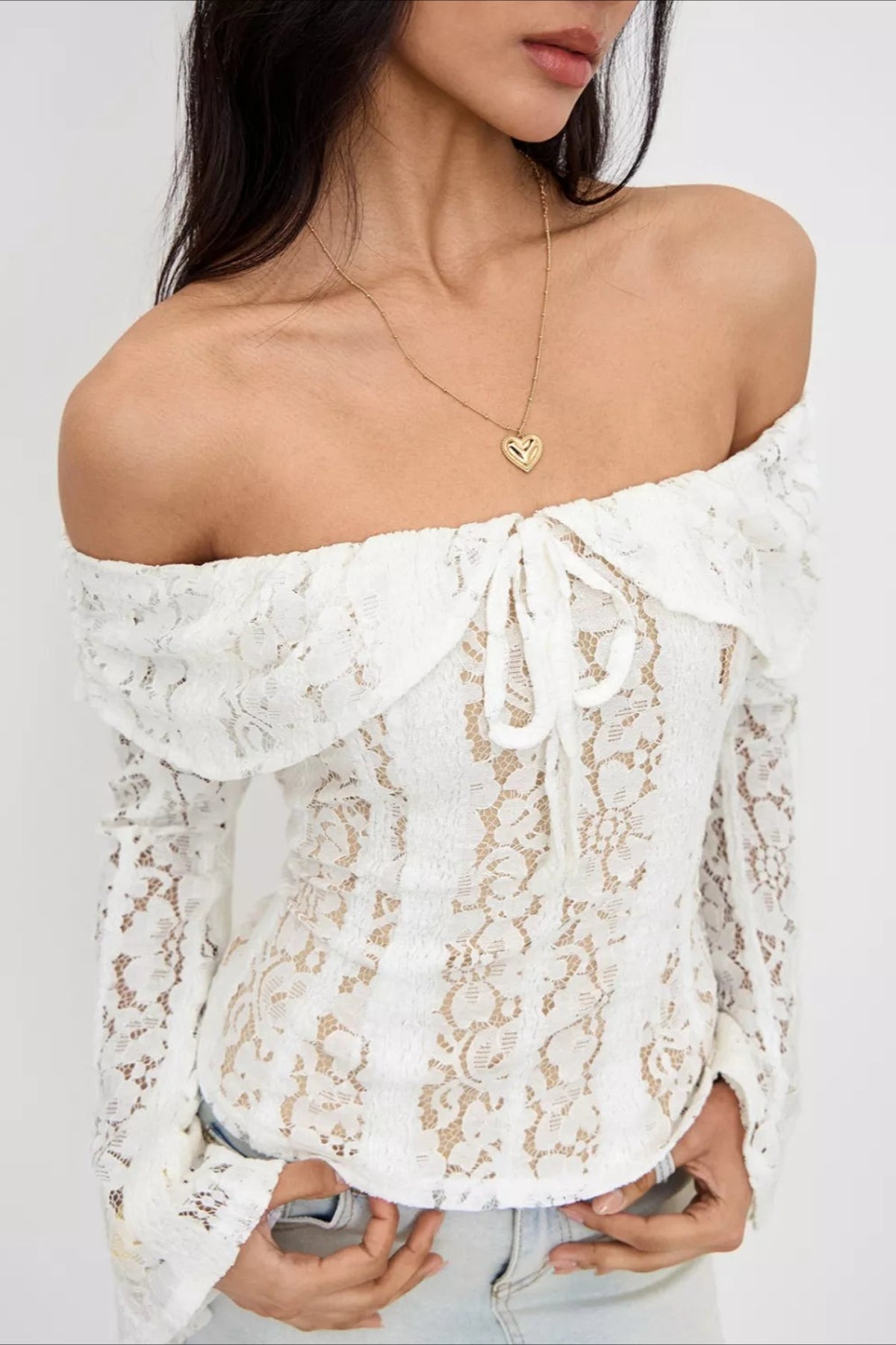Lucy Lace Long Sleeve