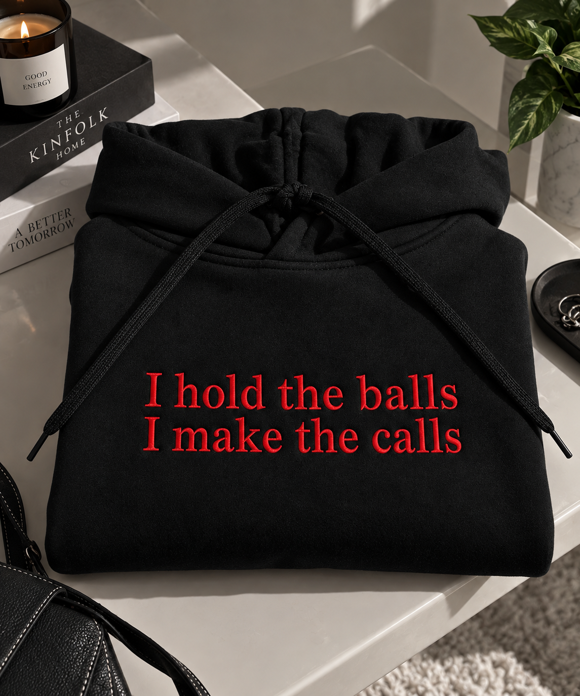Make The Rules | Embroidered Hoodie