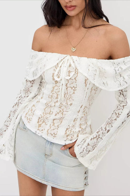 Lucy Lace Long Sleeve