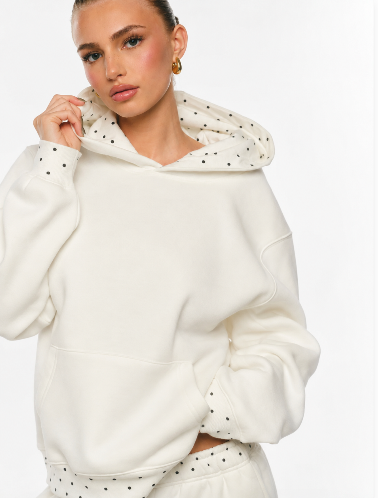 Sephire | Polka Dot Hoodie
