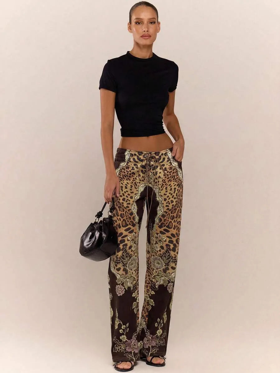 Amálfi | Lace-Up Pants
