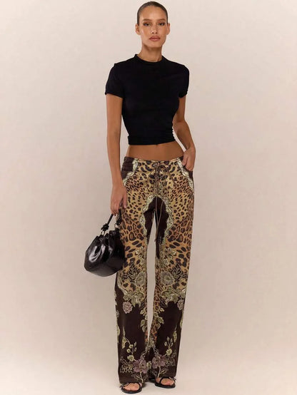 Amálfi | Lace-Up Pants