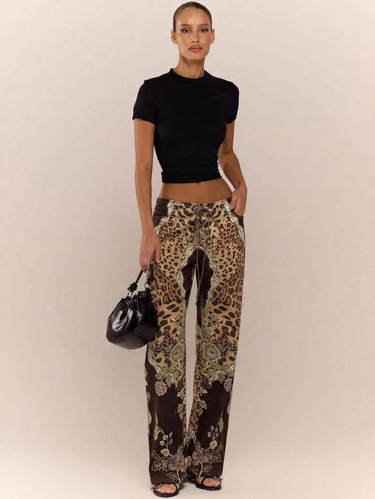 Amálfi | Lace-Up Pants
