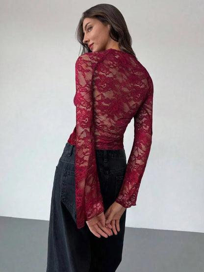 Kendall | Lace Long Sleeve