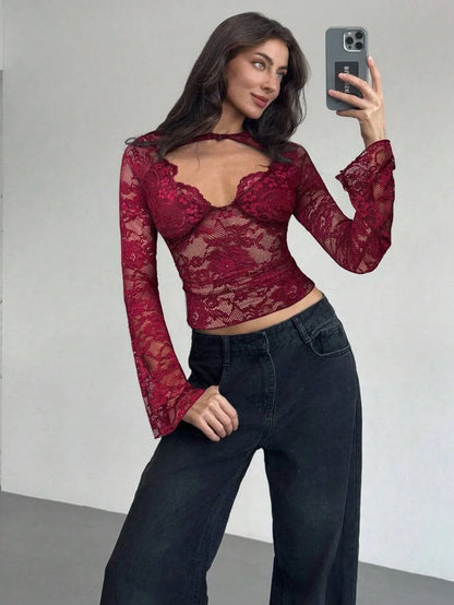 Kendall | Lace Long Sleeve