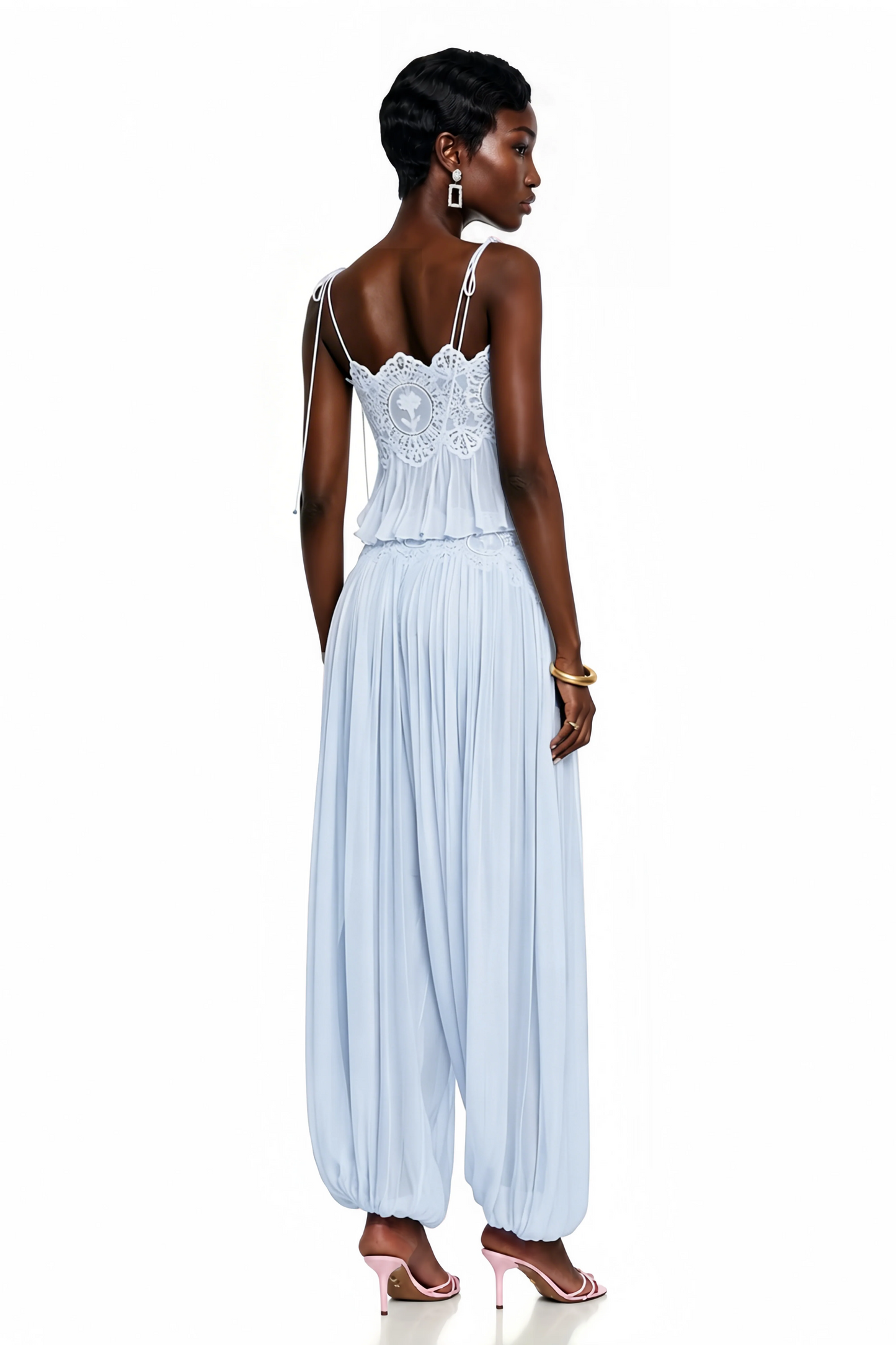 Kendall | Lace Chiffon Set