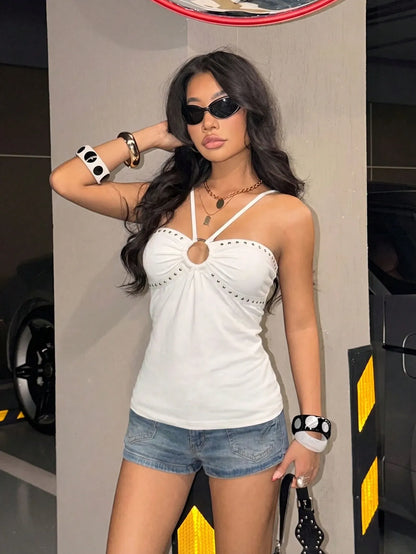 Sienna | Studded Ring Top