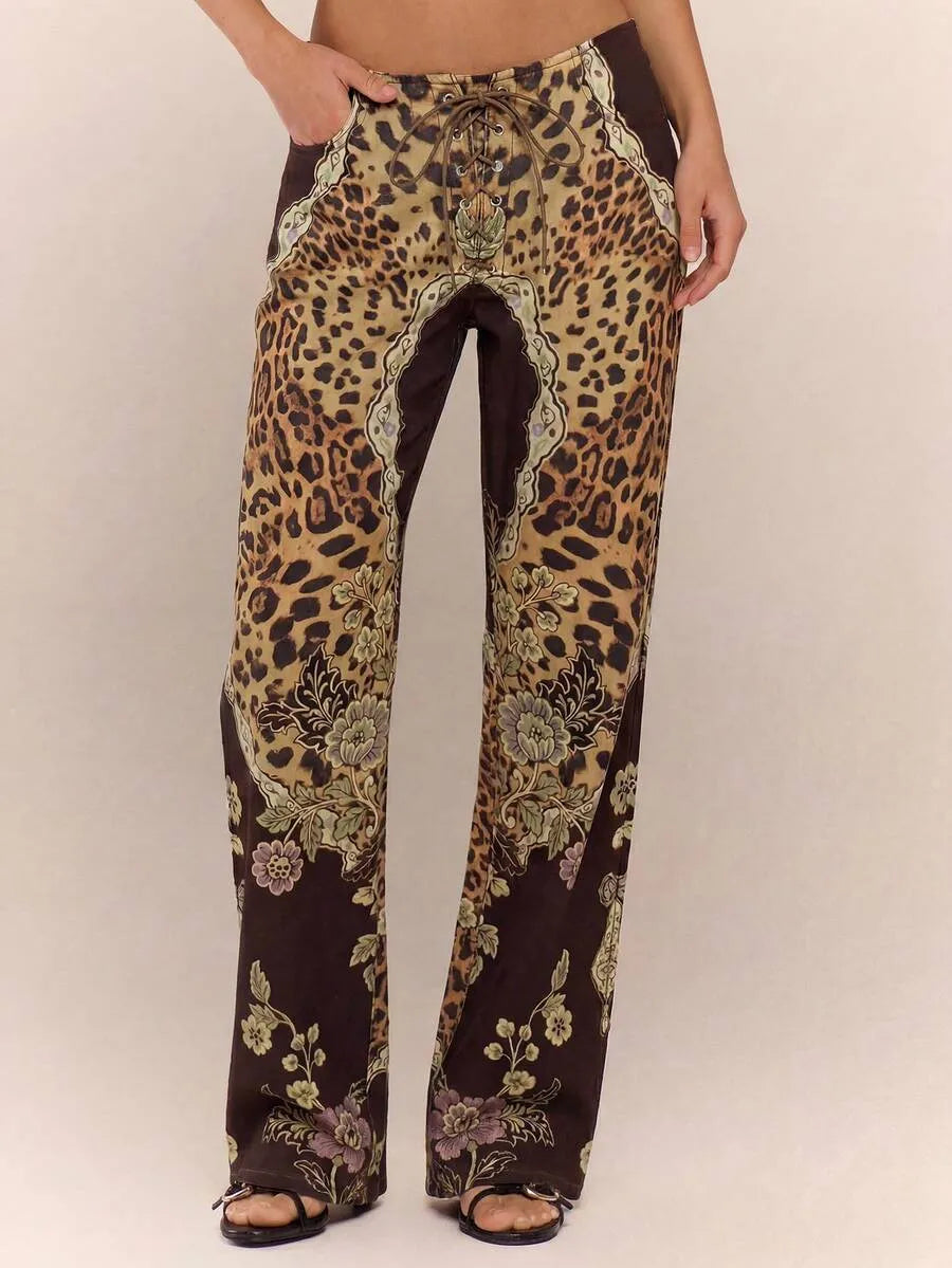 Amálfi | Lace-Up Pants
