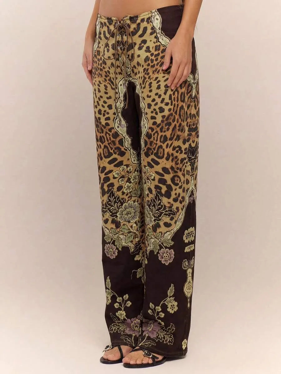 Amálfi | Lace-Up Pants
