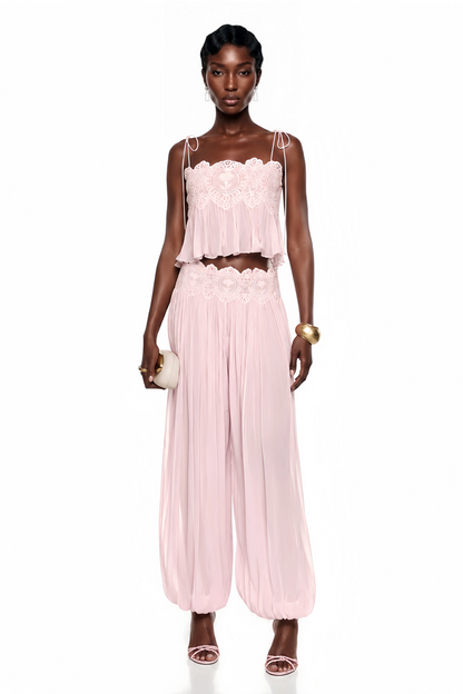 Kendall | Lace Chiffon Set