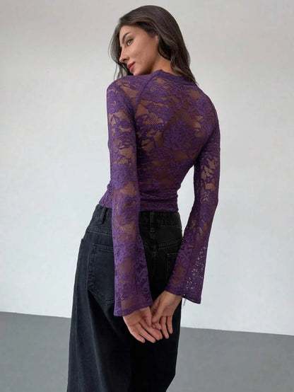 Kendall | Lace Long Sleeve