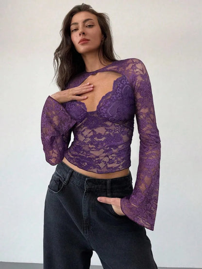 Kendall | Lace Long Sleeve