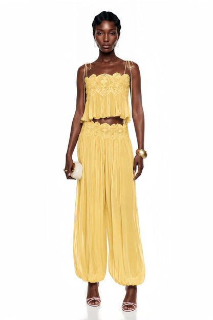 Kendall | Lace Chiffon Set