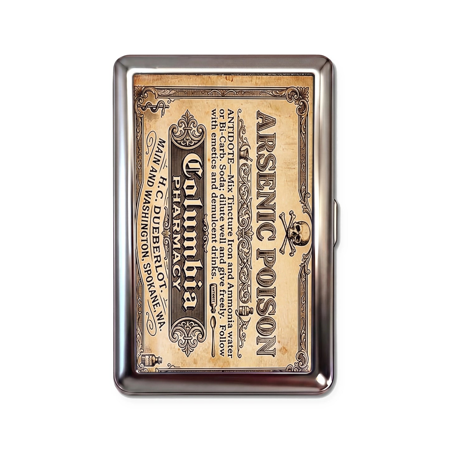 Bad Habits Tin Cardholder Wallet