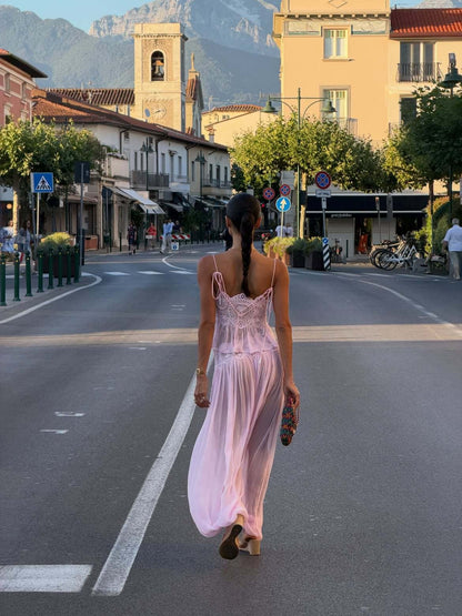 Kendall | Lace Chiffon Set