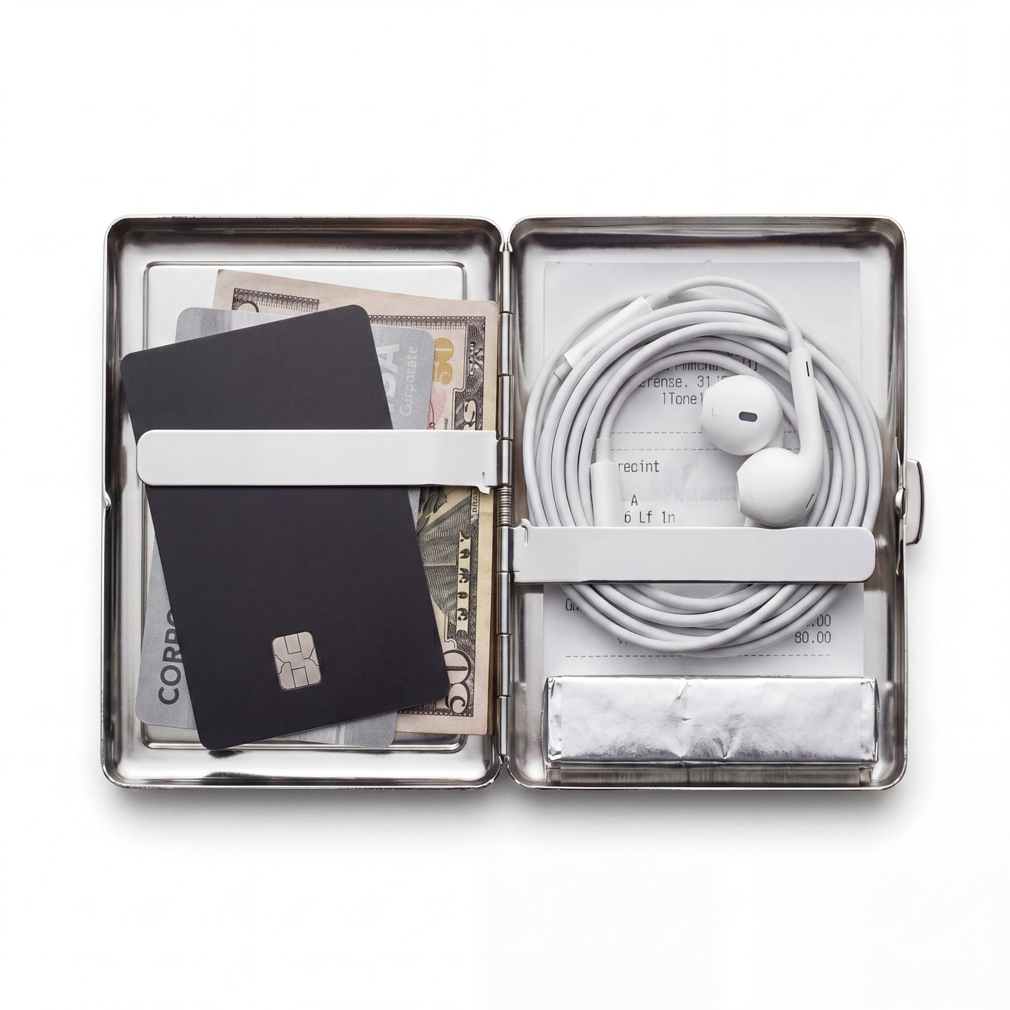 Bad Habits Tin Cardholder Wallet