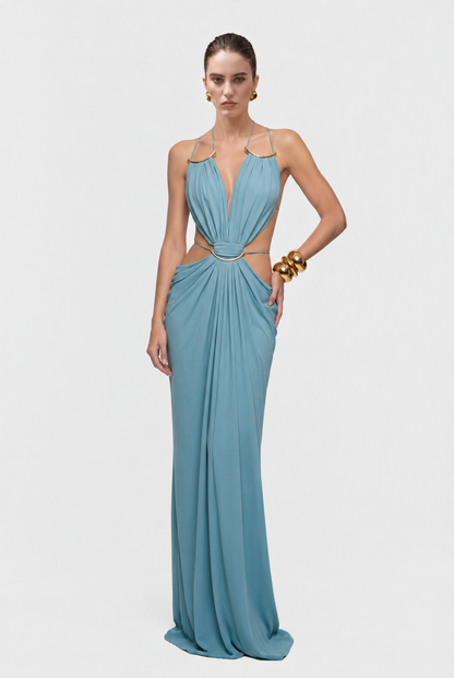 Ferran | Cape Maxi Dress