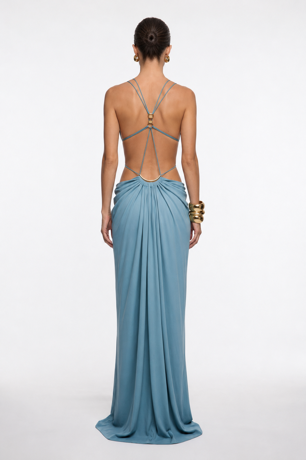 Ferran | Cape Maxi Dress